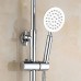 TY Contemporary Centerset Waterfall Rotatable with Ceramic Valve Single Handle Two Holes for Chrome   Shower Faucet - B0749ND2B9